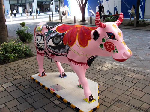 cow parade tokyo