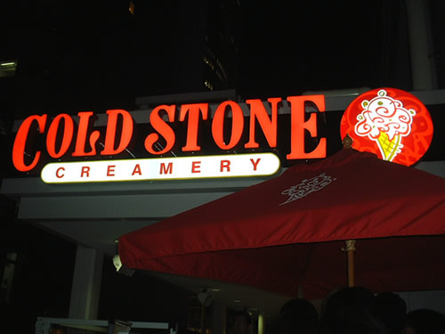 coldstone ice cream