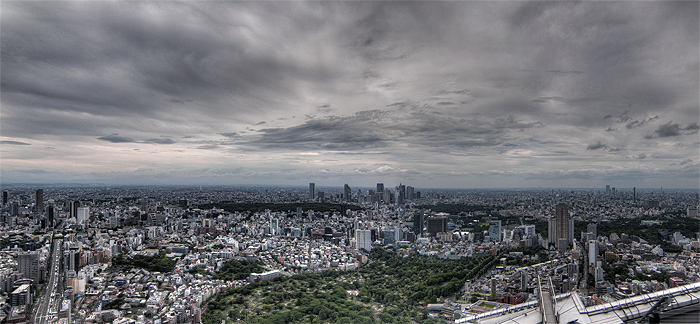 Tokyo panorama from Roppongi Hills