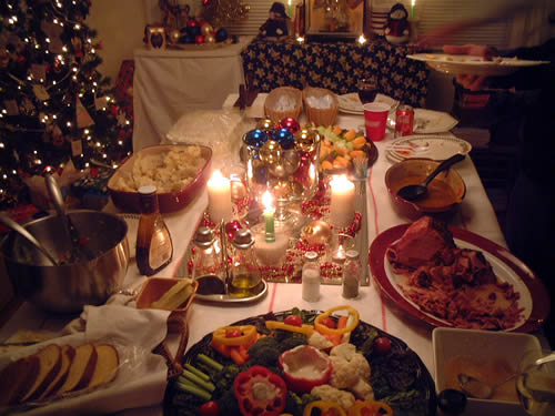 Genny's Christmas dinner